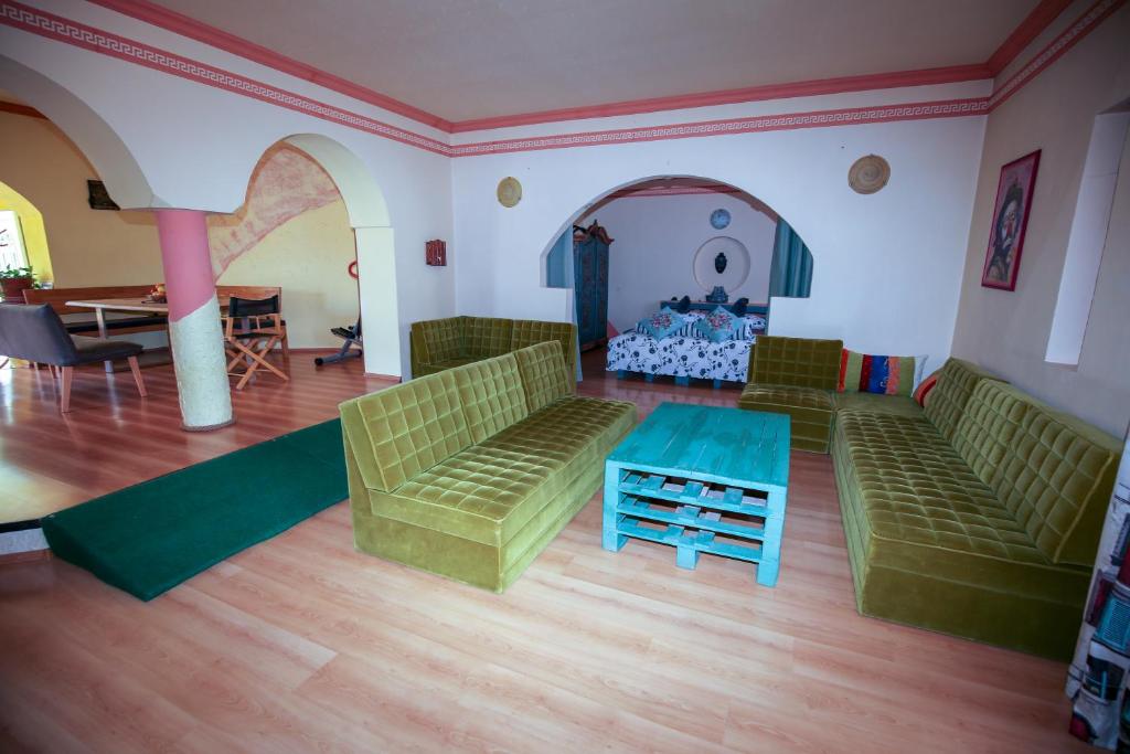 Posezení v ubytování Villa Ametyst