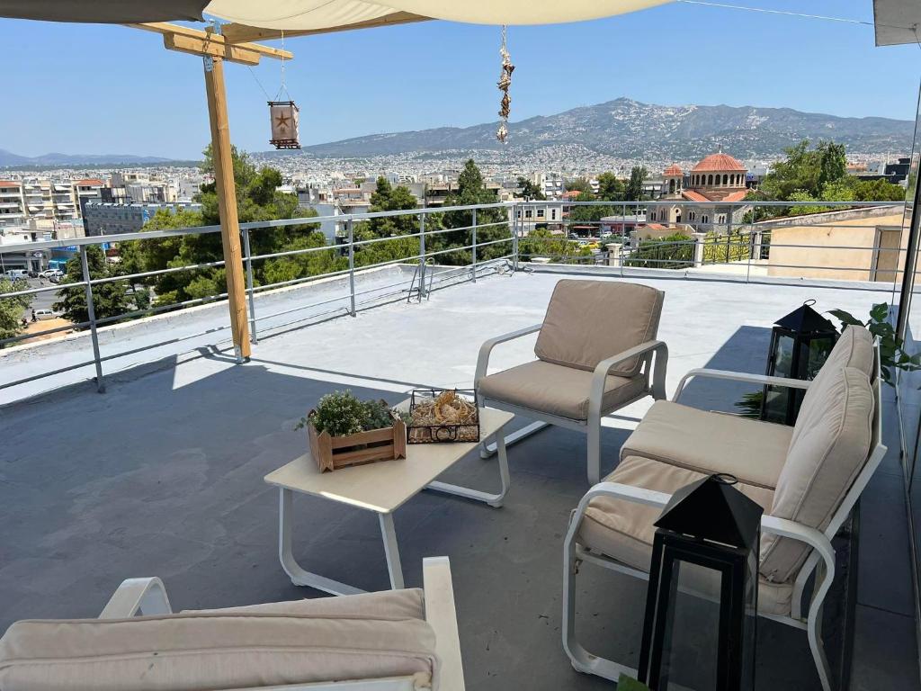 Nespecifikovaný výhled na hory nebo výhled na hory při pohledu z apartmánu