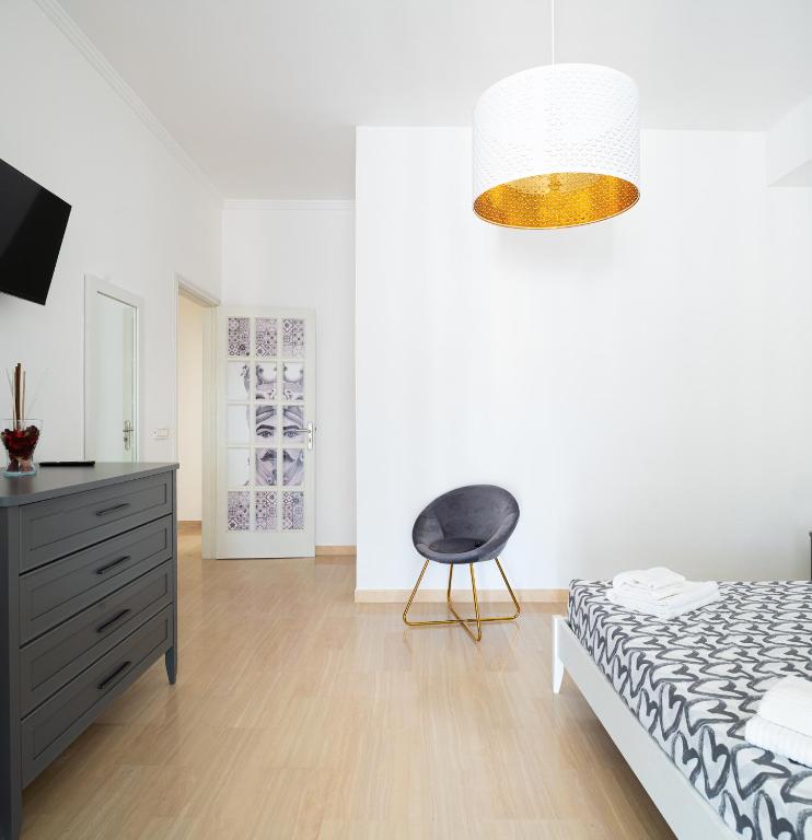 Postel nebo postele na pokoji v ubytování Katamera Guest House