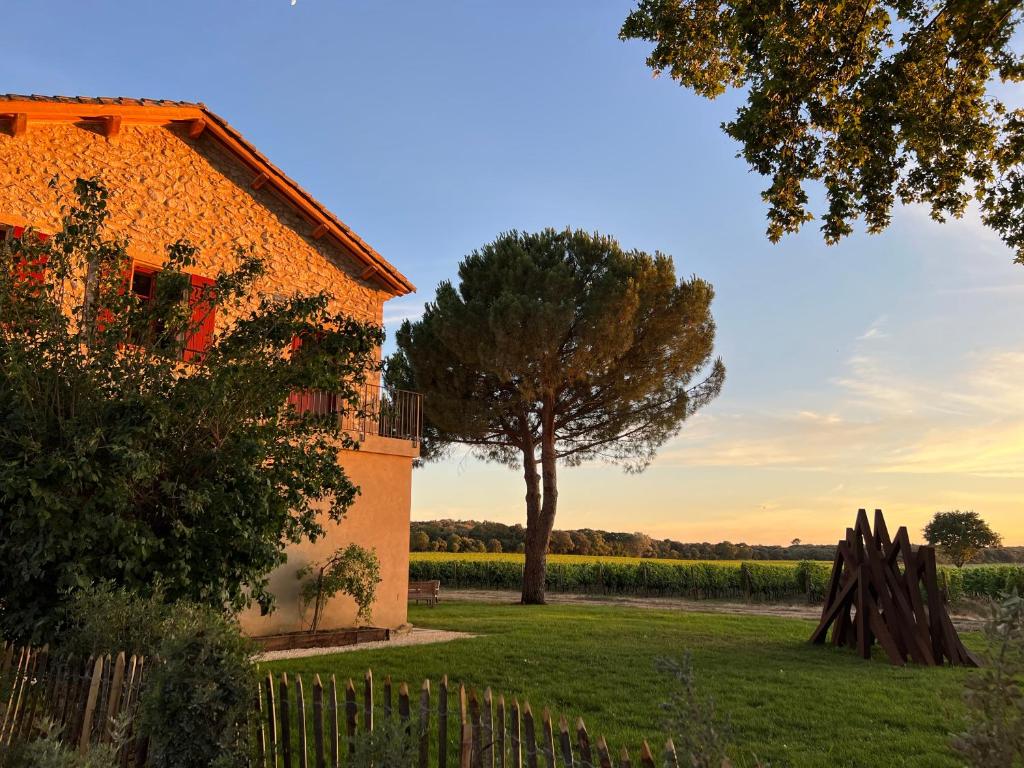 Zahrada ubytování Domaine de Panery
