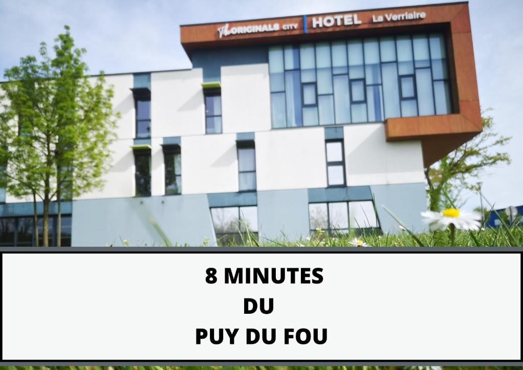 a rendering of the minutes dun hotel at Hôtel la Verriaire - The Originals in La Verrie