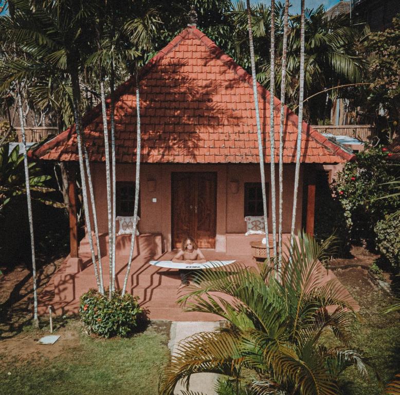 Zahrada ubytování Terra Cottages Bali