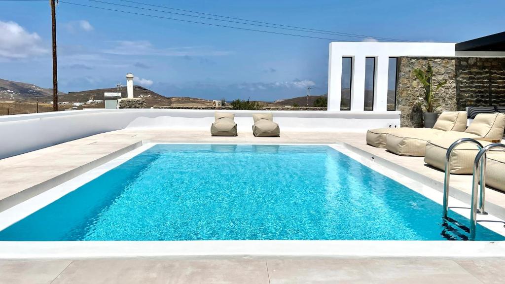 Piscina a Mykonos Best Villa, Luxe Escape with Private Pool o a prop