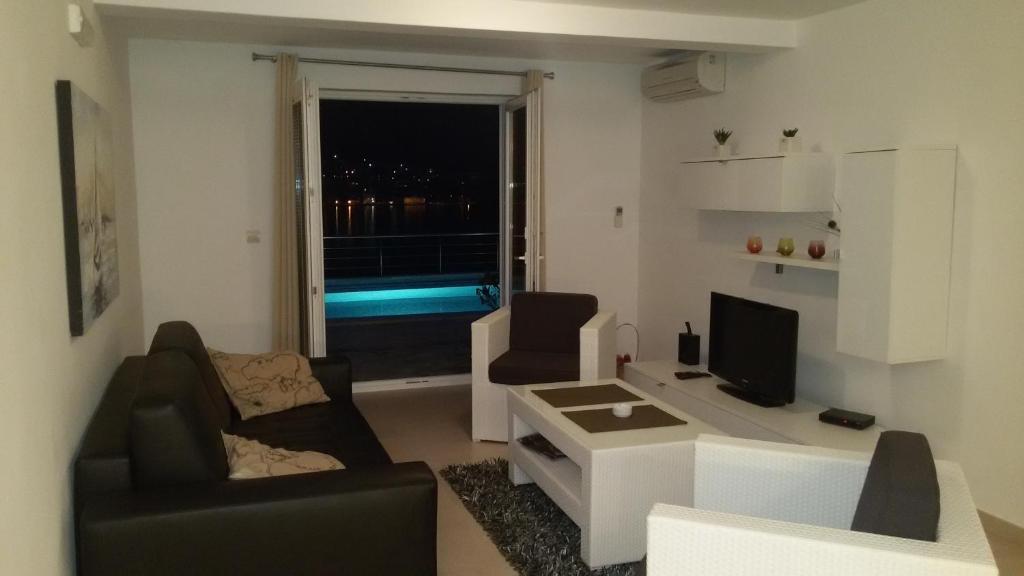 Posezení v ubytování Muo Apartments