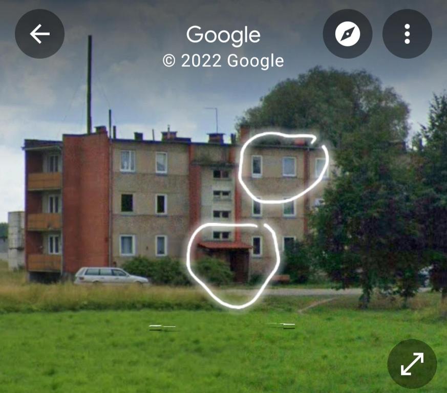 a picture of a building with the words google at Elen in Goliševa