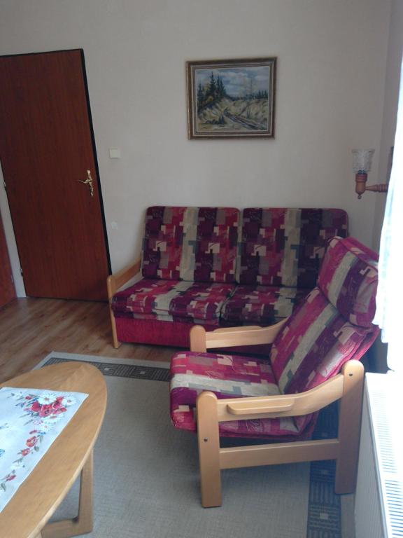 Część wypoczynkowa w obiekcie Apartmány pod Suchým Vrchem