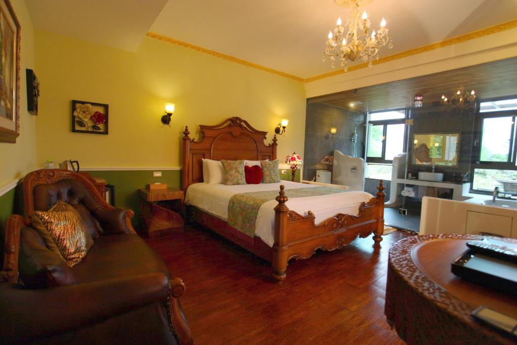 Postel nebo postele na pokoji v ubytování Full Sweet Inn