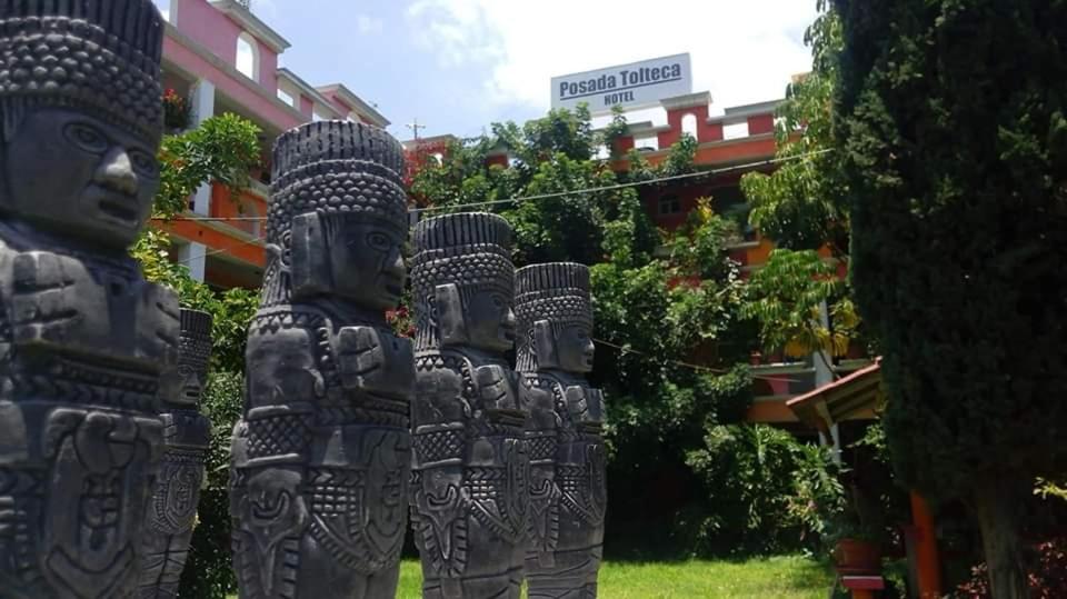Zahrada ubytování Hotel Posada Tolteca