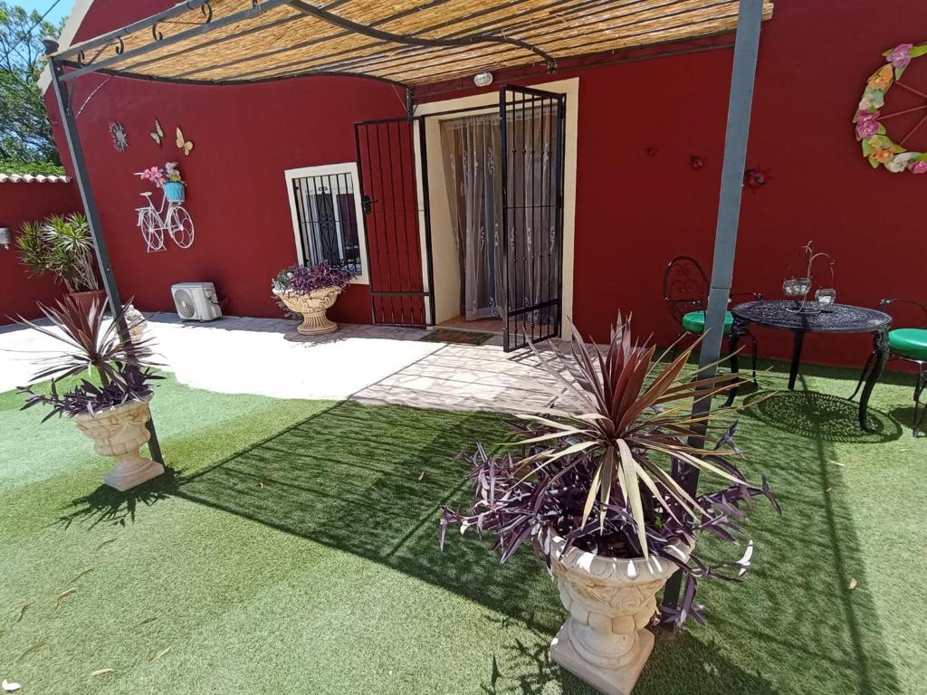 Ogród w obiekcie Home Benitez Pizarra