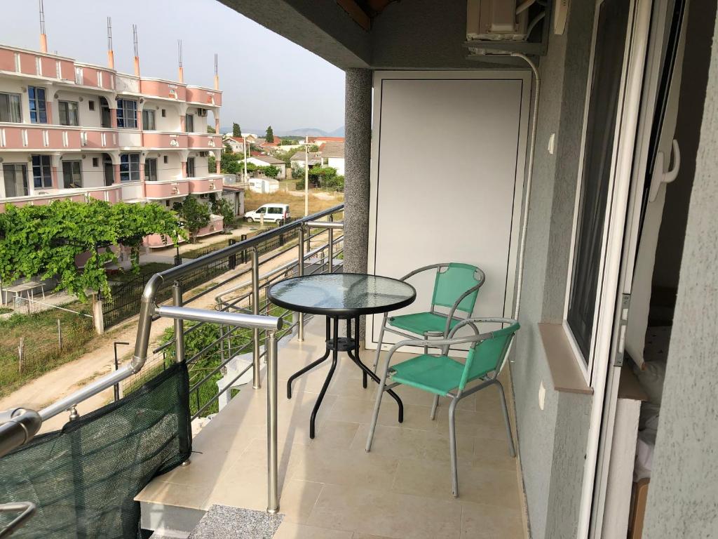 Balkón nebo terasa v ubytování Apartments Beho