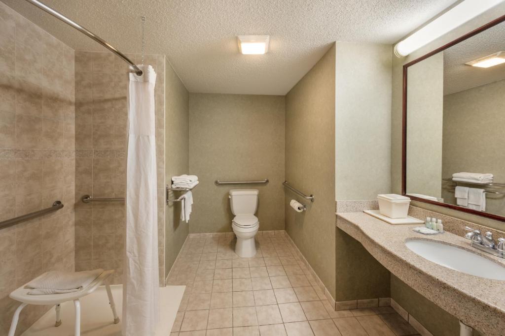 Koupelna v ubytování Quality Inn & Suites Fishkill South near I-84