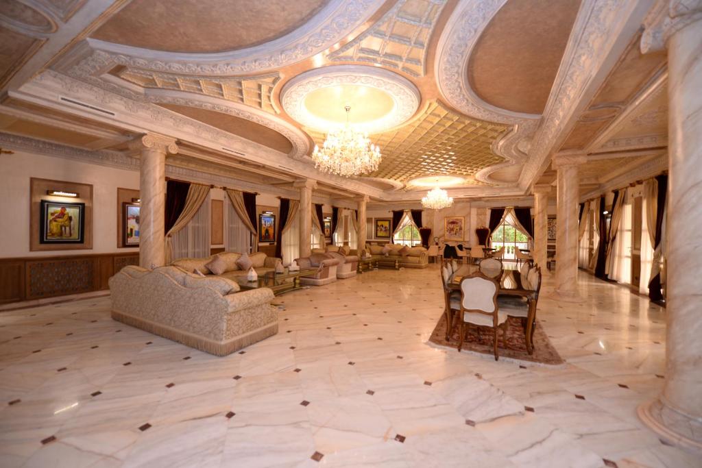 Χώρος καθιστικού στο THE WHITE PALACE Rabat