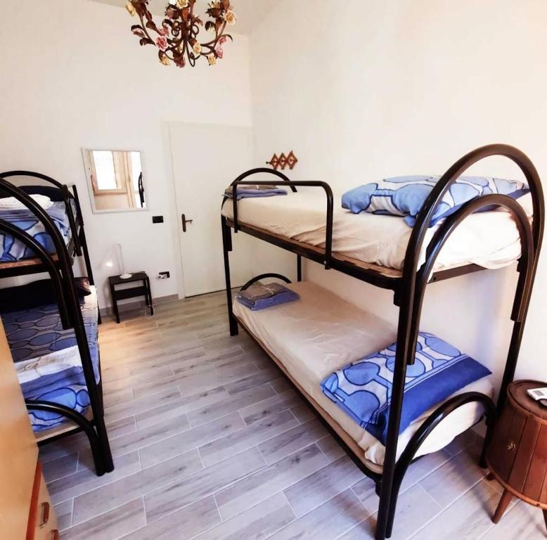 Postel nebo postele na pokoji v ubytování Blu Salento