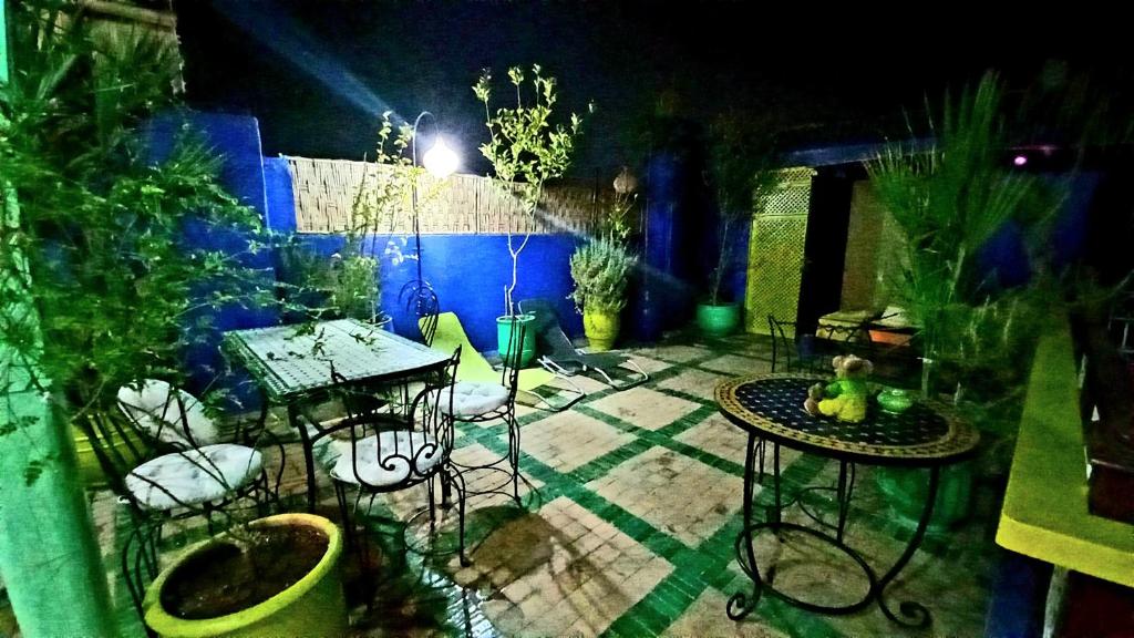 Zahrada ubytování Riad Rêve d Antan