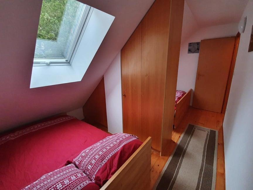 Postel nebo postele na pokoji v ubytování Chalet Anita Rogla