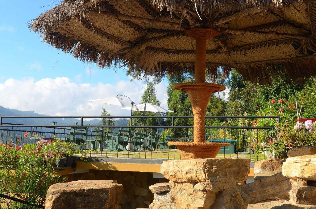 Nespecifikovaný výhled na hory nebo výhled na hory při pohledu z bed and breakfast