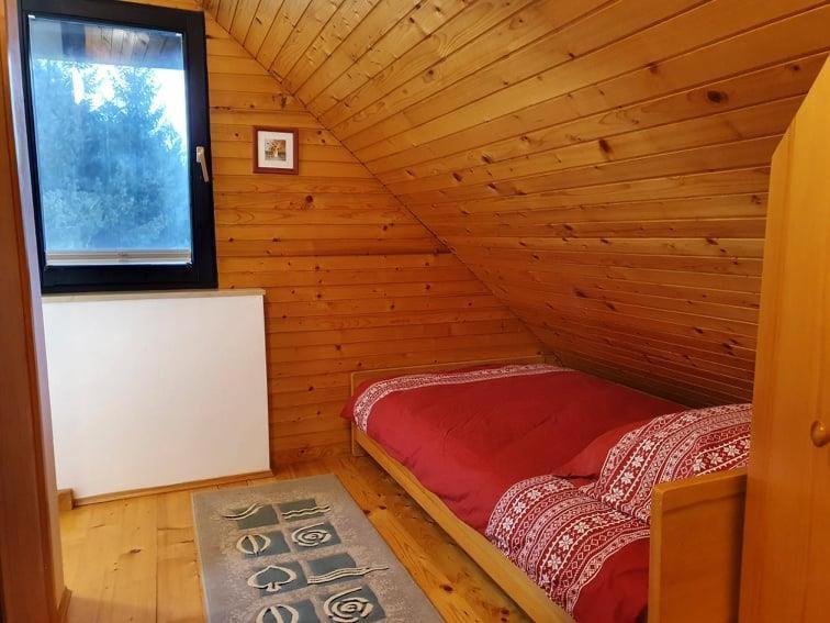 Postel nebo postele na pokoji v ubytování Chalet Anita Rogla