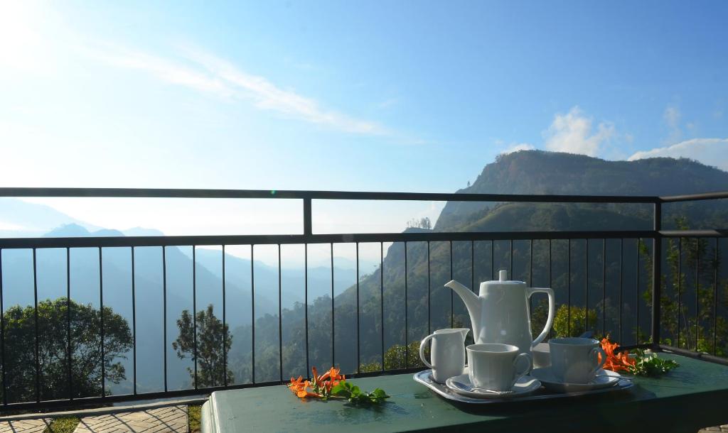 Nespecifikovaný výhled na hory nebo výhled na hory při pohledu z bed and breakfast