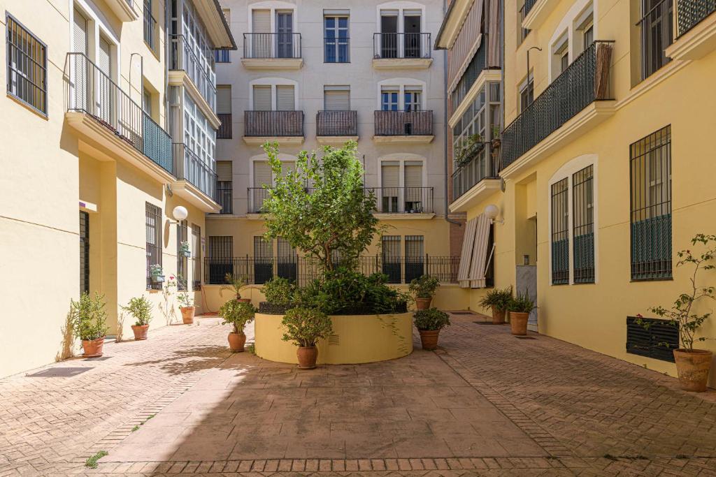 Budynek, w którym mieści się apartament