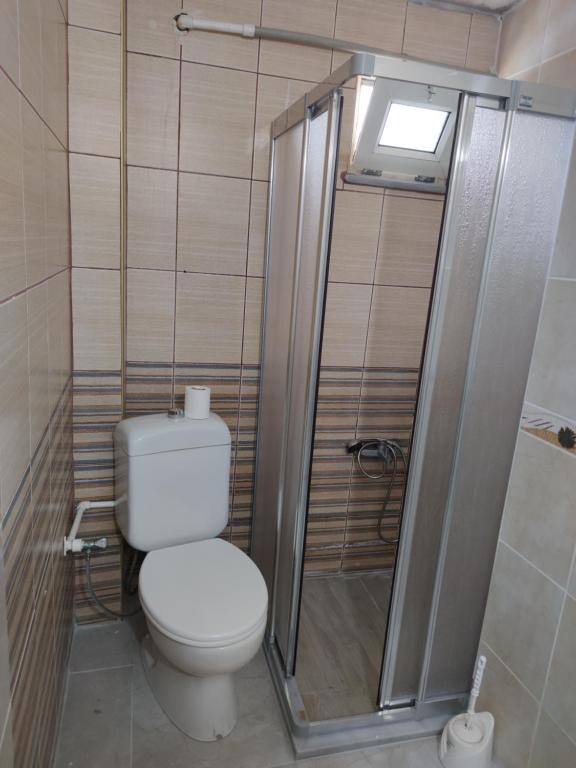 Koupelna v ubytování Dunya Pansiyon