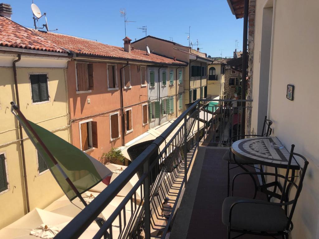 Balkón alebo terasa v ubytovaní Appartamento Arco