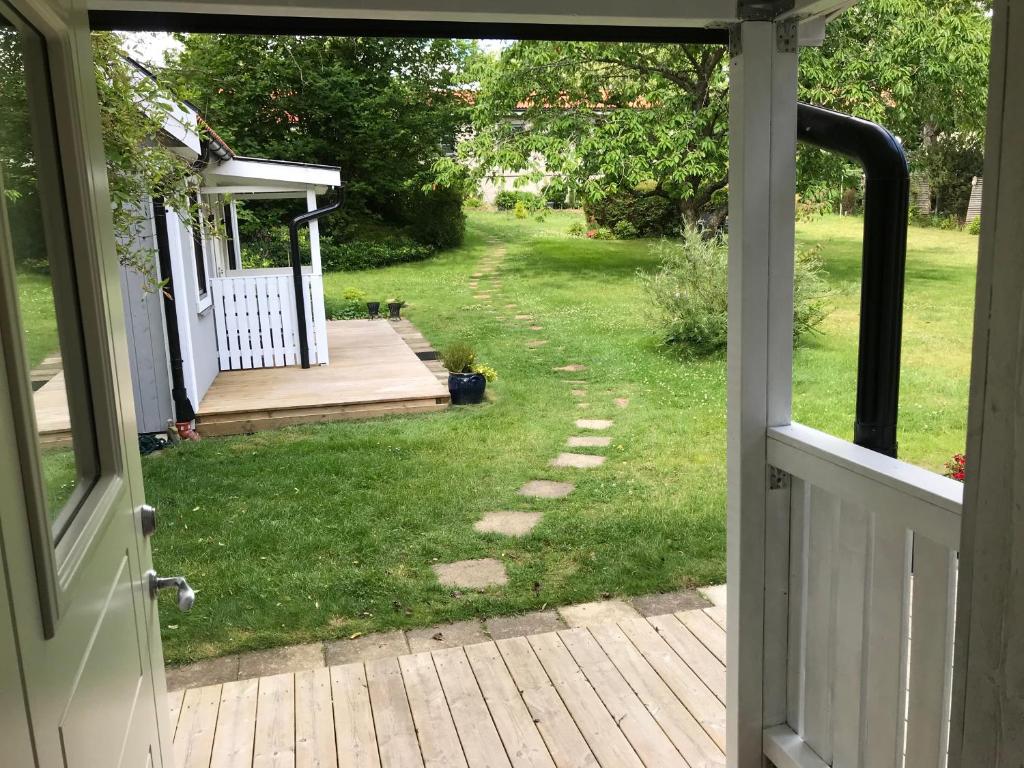 Zahrada ubytování Tobisborg 1 Simrishamn