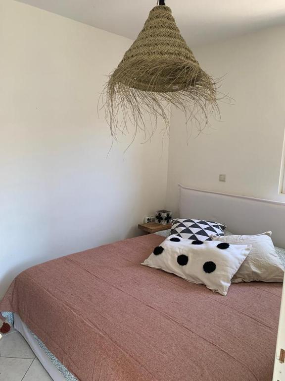 Postel nebo postele na pokoji v ubytování Agapi home
