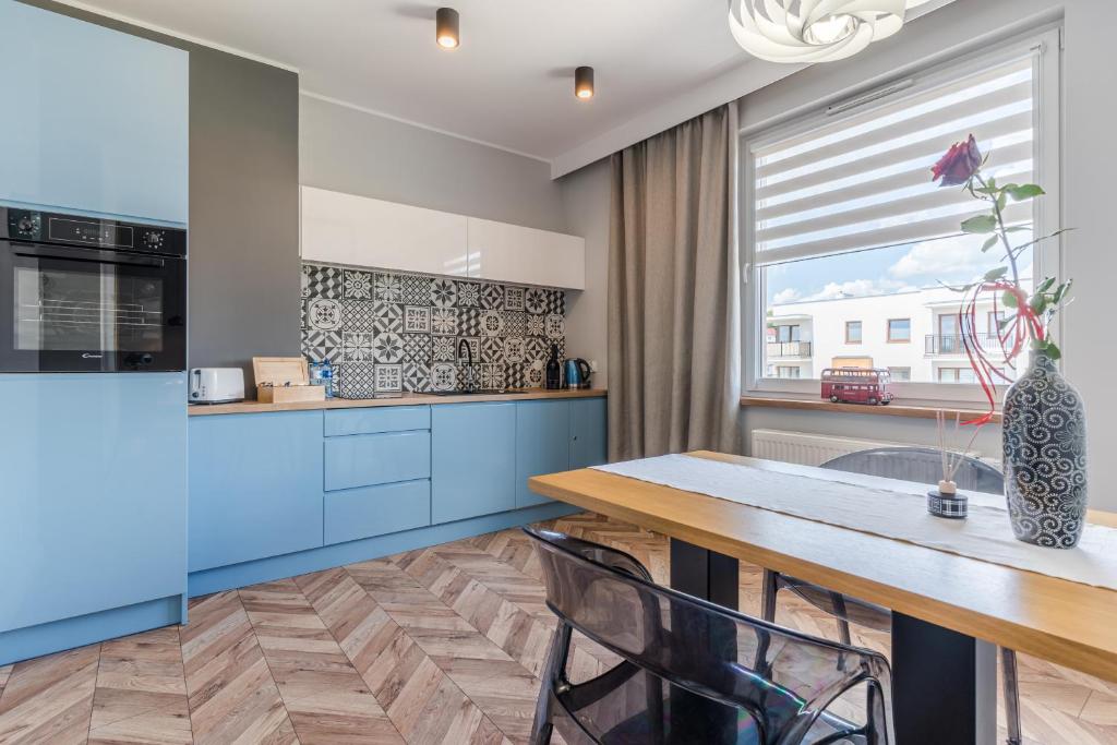 Kuchyňa alebo kuchynka v ubytovaní Lead Apartment
