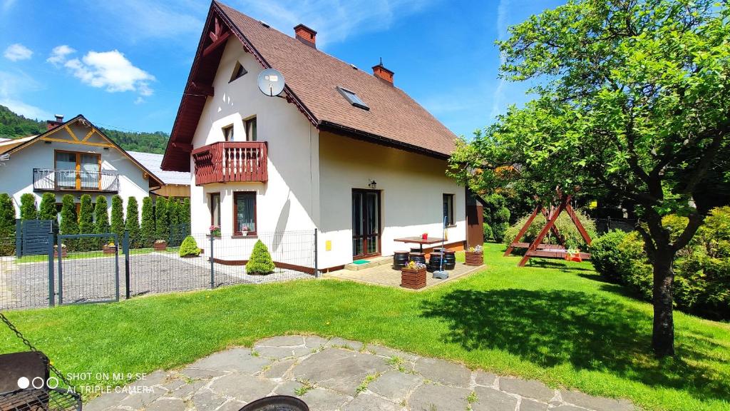 Vonkajšia záhrada v ubytovaní Dom u Gazdy przy Gondoli