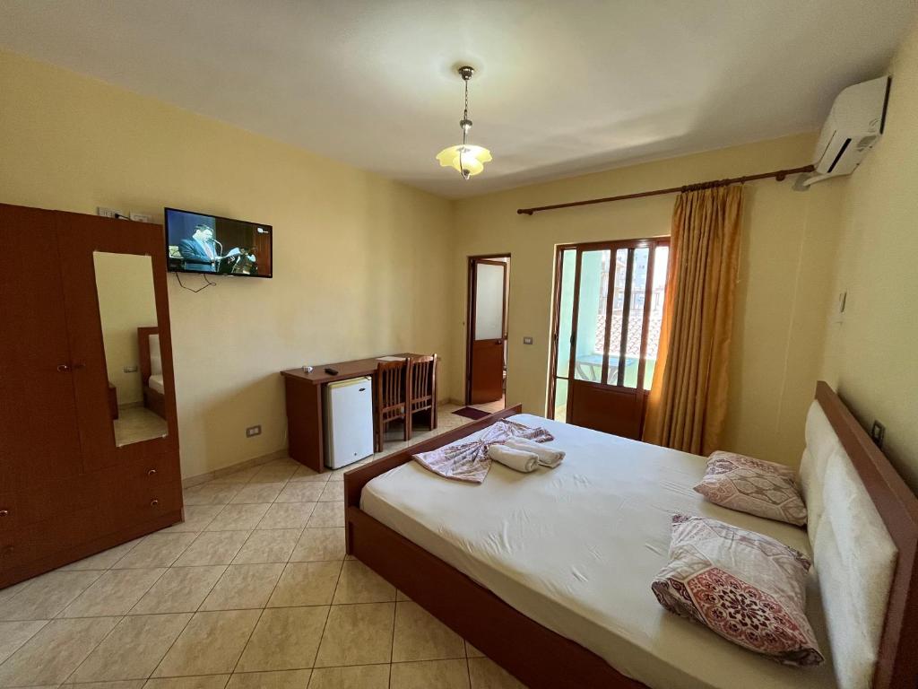 Postel nebo postele na pokoji v ubytování Guest House "Pisha"