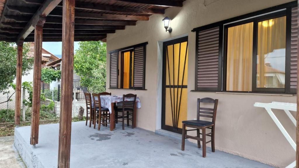 Balkon lub taras w obiekcie villa panorama