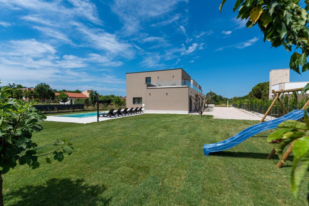 Zahrada ubytování Villa Dafna