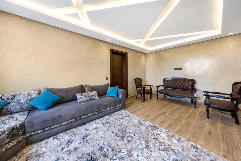 Posezení v ubytování Villa MOSA 3 beds + 3 Bath villa with pool