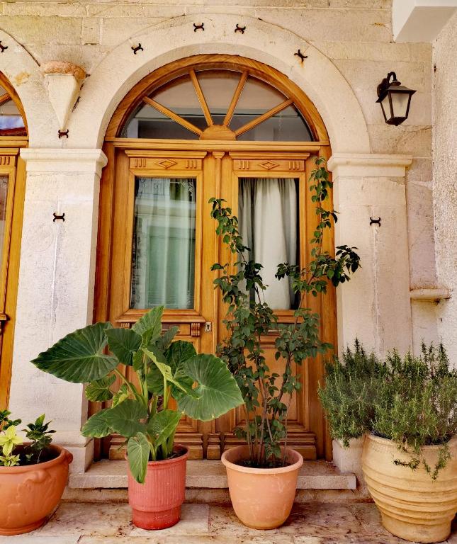 Zahrada ubytování Ξενώνας Μυρτώ
