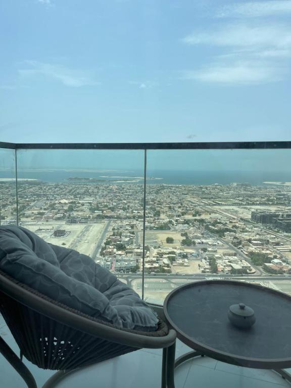 Posezení v ubytování Paramount midtown residence luxury 3 bedroom with amazing sea view and close to burj khalifa and dubai mall
