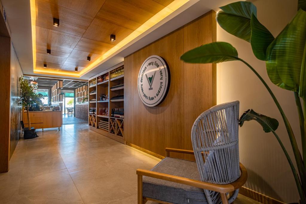 Posezení v ubytování PEARLY HOTEL