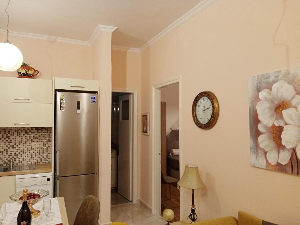 Kuchyň nebo kuchyňský kout v ubytování Ennie's place