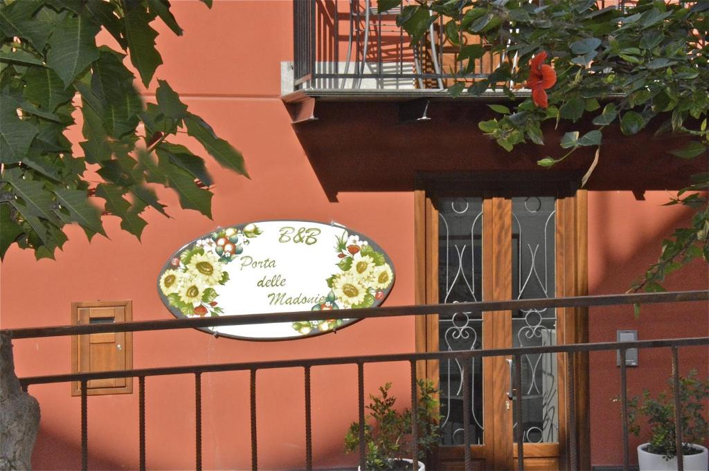 Balkón alebo terasa v ubytovaní B&B Porta delle Madonie