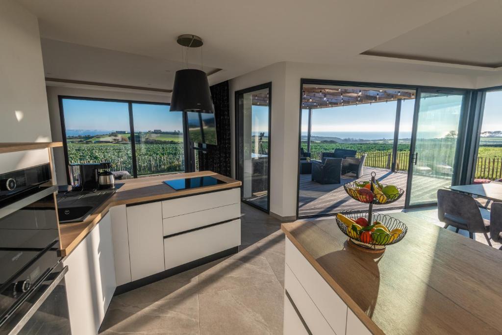 Vue à Couper le Souffle - Villa de Charme avec Spa en Bord de Mer - Pointe Finistère - Villa