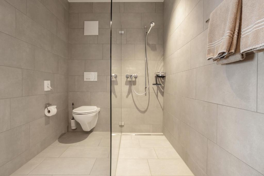 Koupelna v ubytování Hotel Tannenboden