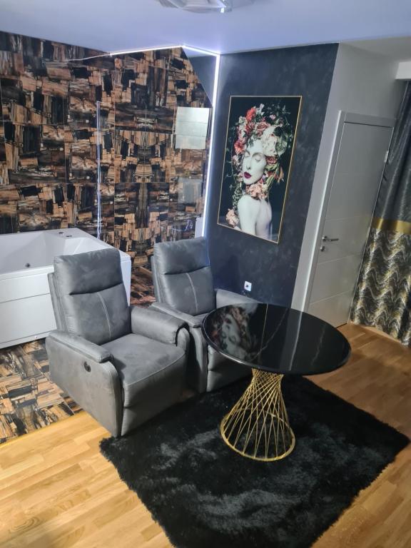 Posezení v ubytování Spa centar Doboj