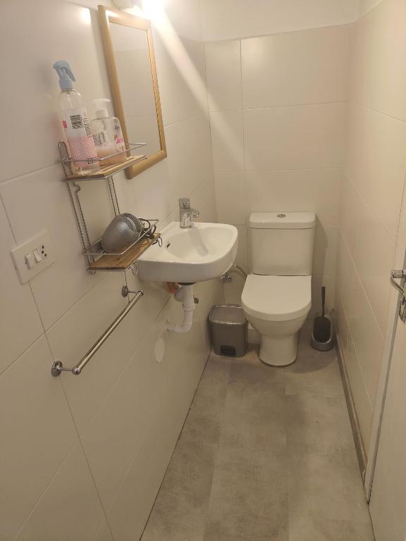 Kúpeľňa v ubytovaní Casita junto al Río en un entorno natural