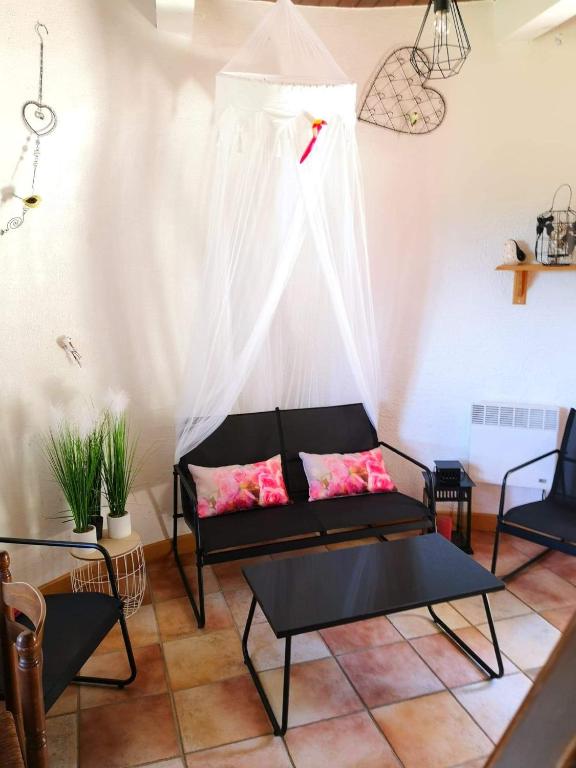 Posezení v ubytování Hotel Ô Fil de L'ô