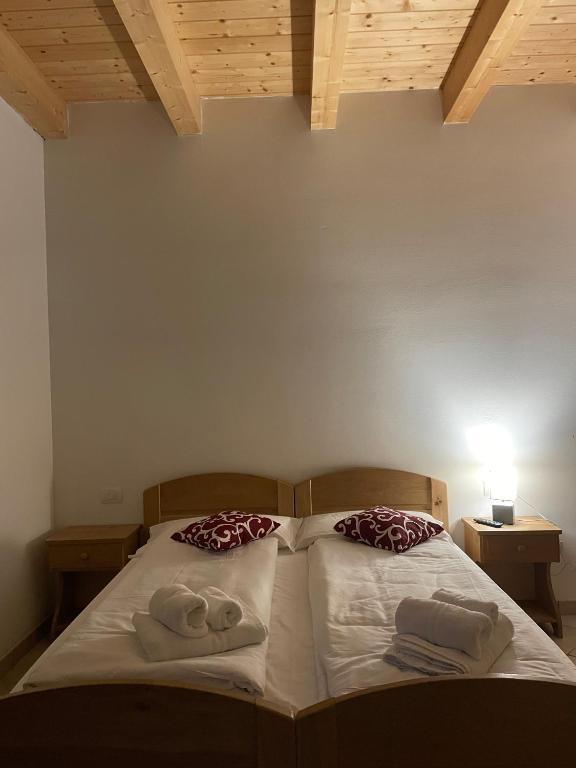 Postel nebo postele na pokoji v ubytování Chalet Edelweiss