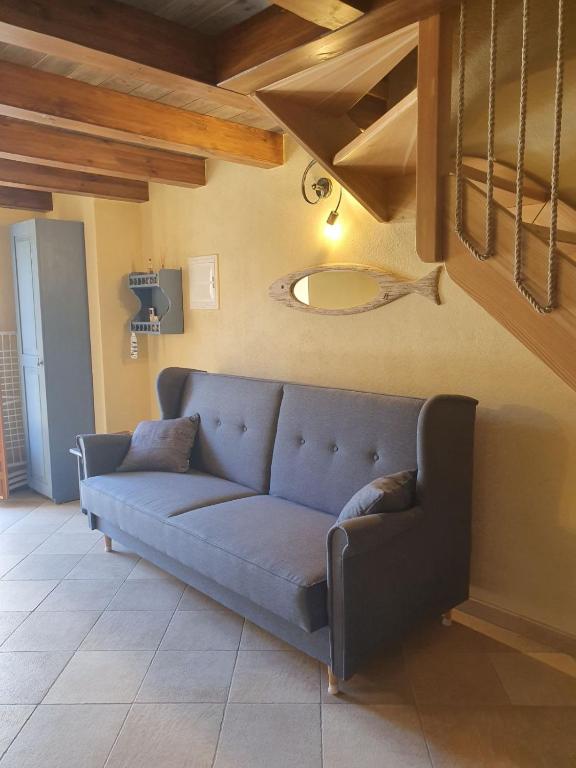 Posezení v ubytování House Tuna