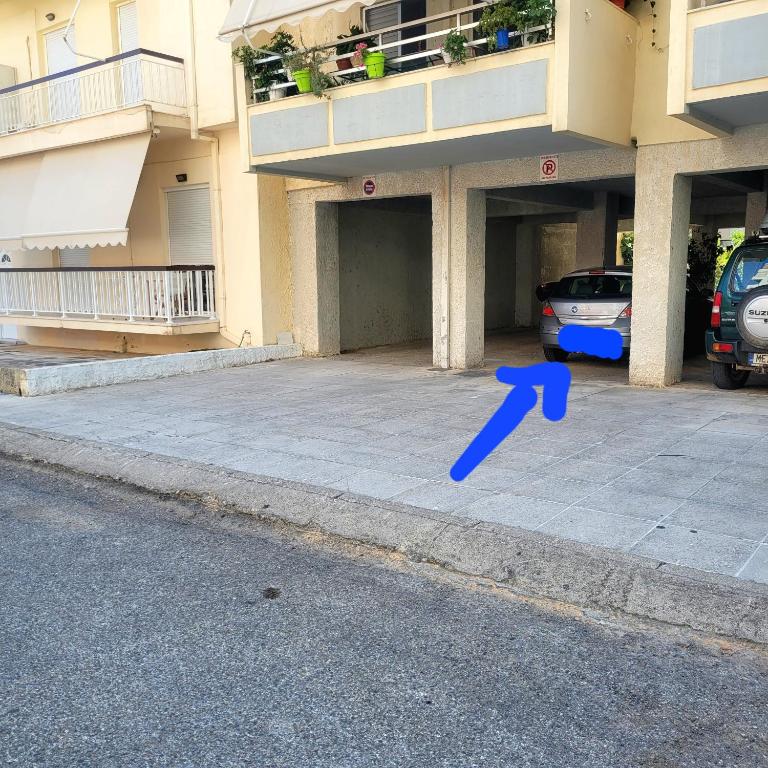 Budynek, w którym mieści się apartament