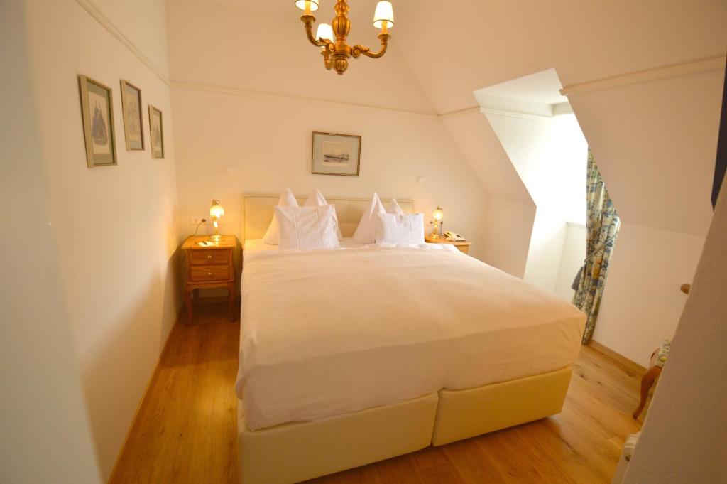 Letto o letti in una camera di Hotel See-Villa