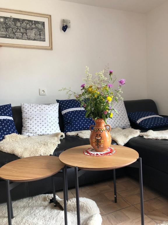 Posezení v ubytování Chalupa U Šindelářů - Velké Karlovice