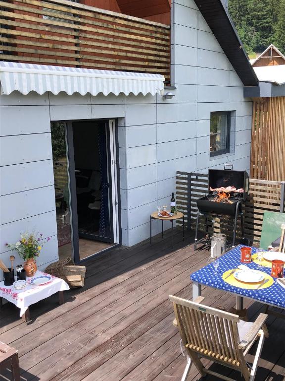 Patio nebo venkovní prostory v ubytování Chalupa U Šindelářů - Velké Karlovice