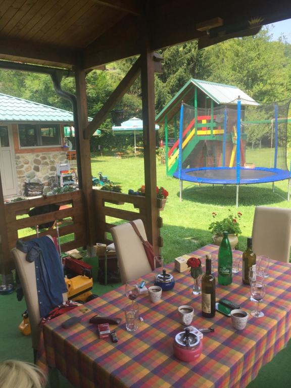 Herní místnost nebo prostor pro děti v ubytování Cottage Ravna Rijeka